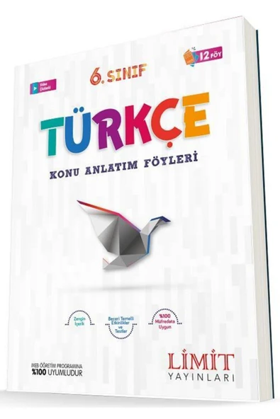 Limit Yayınları Limit 5. Sınıf Türkçe Konu Anlatım Föyleri 12 Föy