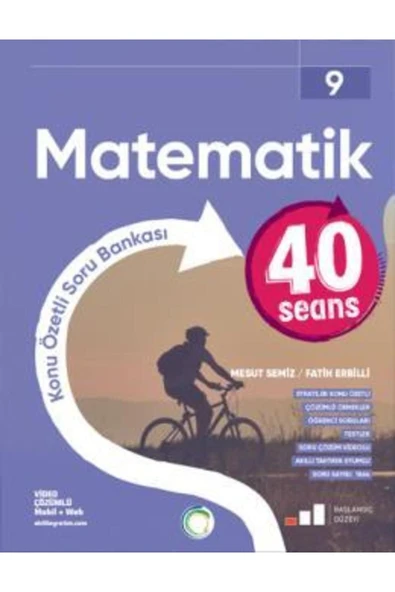 Okyanus Yayınları 9.SINIF 40 SEANS MATEMATİK KONU ÖZETLİ SORU BANKASI YENİ MÜFREDAT OKYANUS