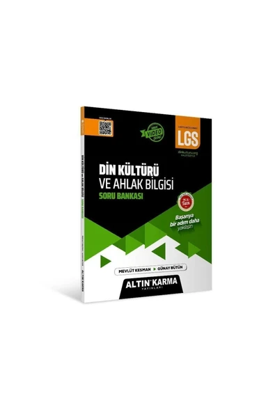 Altın Karma Yayınları 8.sınıf Din Kültürü Yeni Nesil Lgs Soru Bankası