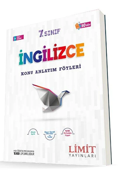 Limit Yayınları 7. Sınıf İngilizce Konu Anlatım Föyleri / Kolektif / Limit Yayınları / 9786052754337