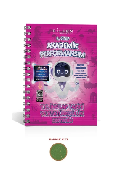 Bilfen 8. Sınıf Akademik Performansım T.c. Inkılap Tarihi Ve Atatürkçülük Defterim