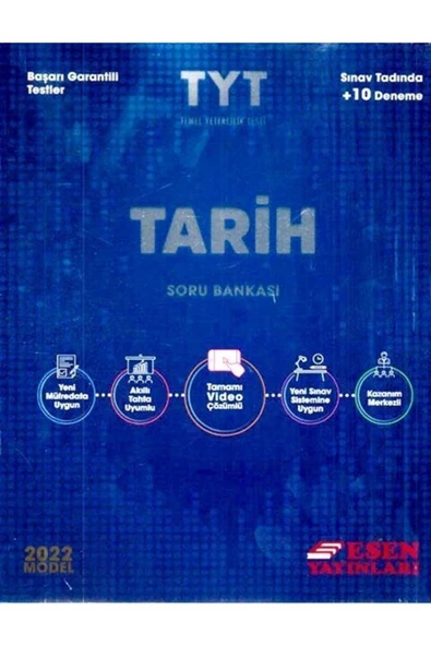 Esen Yayınları Tyt Tarih Soru Bankası