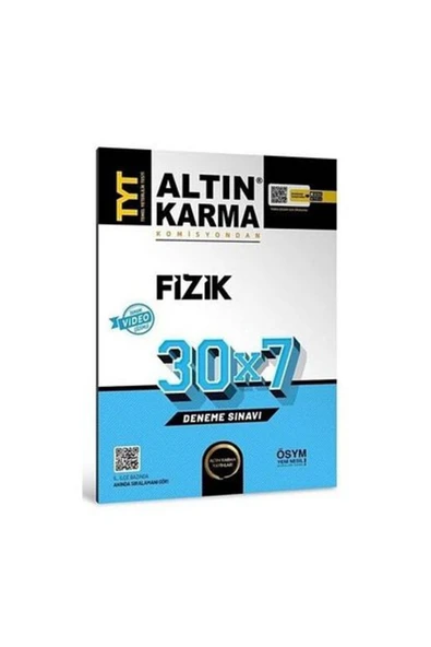 Altın Karma Yks Tyt Fizik 30x7 Deneme Video Çözümlü Yayınları - 2