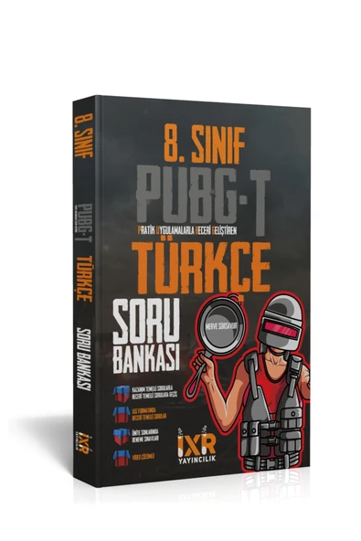 İsem Yayıncılık Ixir 2023 8. Sınıf Pubg ? T Türkçe Soru Bankası
