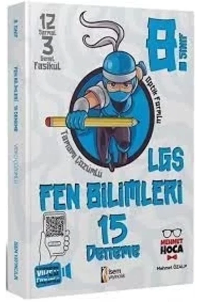 İsem Yayıncılık 8.sınıf Fen Bilimleri Deneme 15li