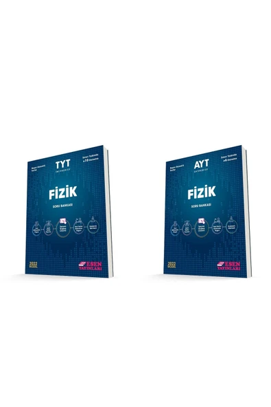 Esen Yayınları Esen Tyt Ayt Fizik Soru Bankası 2 Kitap 2023