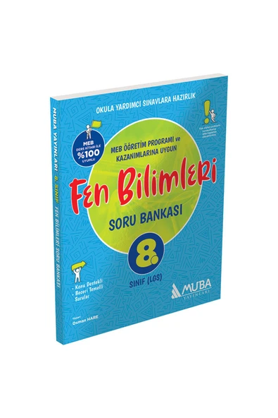 Muba Yayınları 0814 - 8. Sınıf Fen Bilimleri Soru Bankası