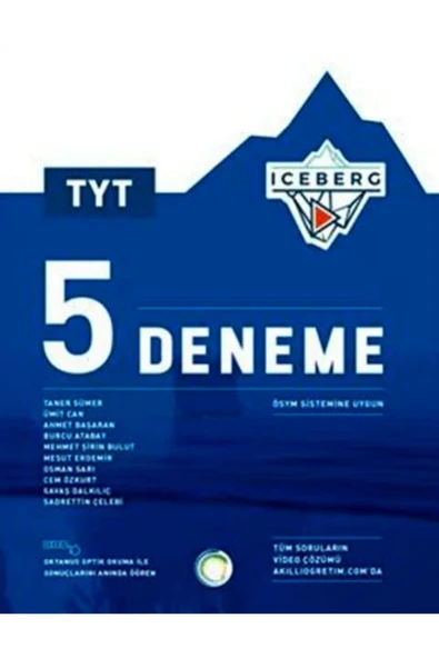 Okyanus Yayıncılık Okyanus Yayınları TYT İceberg 5 Deneme