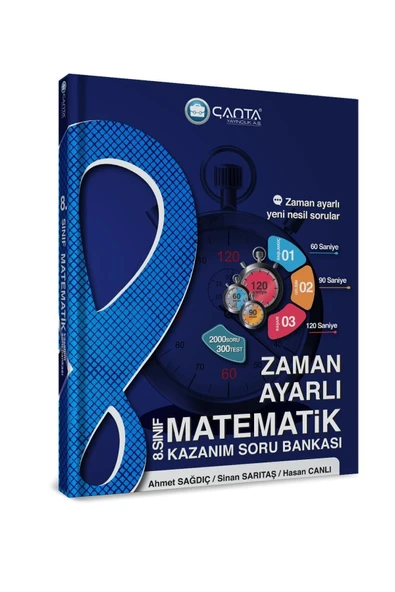 Çanta Yayıncılık 8.sınıf Matematik Zaman Ayarlı Kazanım Soru Bankası