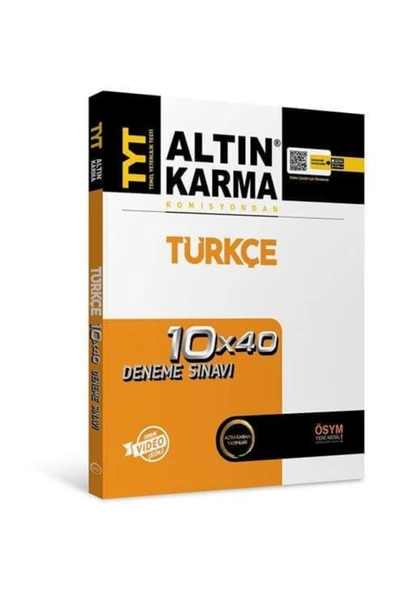 Altın Karma Yayınları Türkçe Deneme Tyt