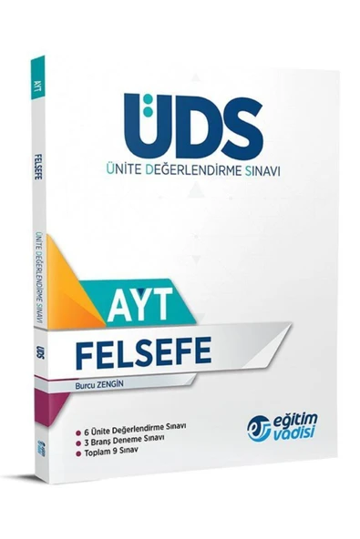 Eğitim Vadisi Eğitim Vadisi 2024 Ayt Felsefe Uds Ünite Değerlendire Sınavı