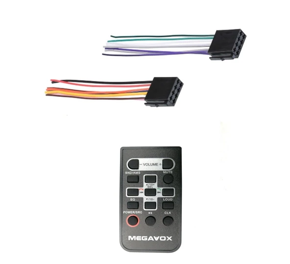 Megavox Oto Teyp DSP Bluetooth 4X60W + 63 Ses Seviyeli Kumandalı Mg X700 DSP Model APP Kontrol - 5