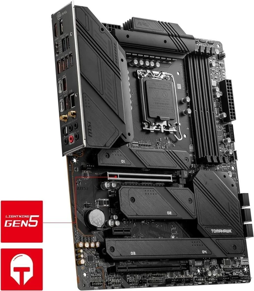 MSI Mag Z790 Tomahawk Wi-Fi Intel LGA1700 DDR4 ATX Anakart - Teşhir - 4
