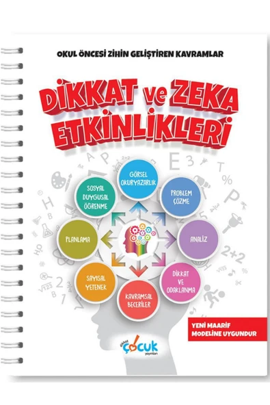 Dikkat Çocuk Yayınları Dikkat Çocuk Dikkat ve Zeka Etkinlikleri