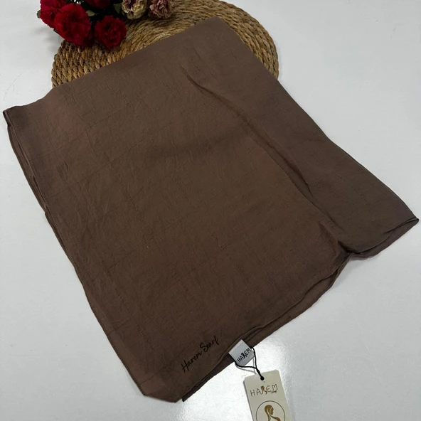 Harem Nilda Pamuk Şal Vizon HFN0105 ürün görseli