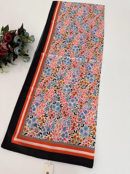 Quare Soft Pamuklu Desenli Şal LDSQ1411