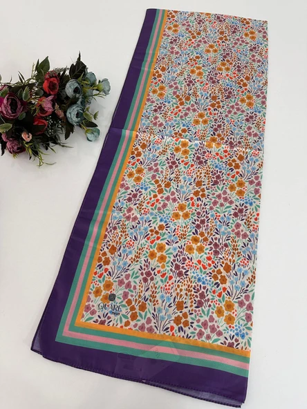 Quare Soft Pamuklu Desenli Şal LDSQ1406 ürün görseli