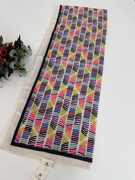 Quare Soft Pamuklu Desenli Şal LDSQ1103