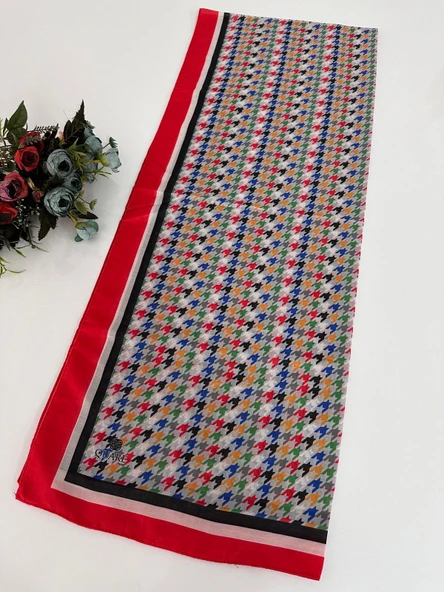 Quare Soft Pamuklu Desenli Şal LDSQ1008 ürün görseli