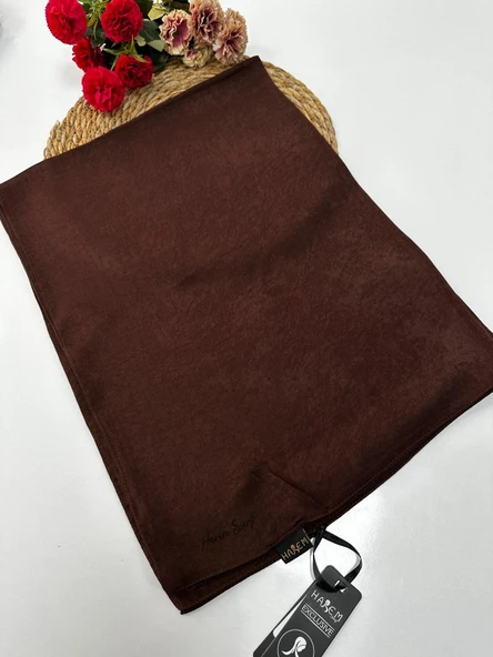 Harem Feyza Lüx Şal Acı Kahve HFS0104 ürün görseli