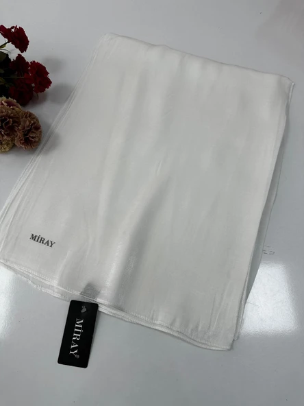 Miray Palmier Abiye Şal Renk:Beyaz JMJ0119 ürün görseli