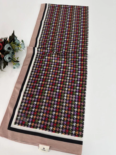 Quare Soft Pamuklu Desenli Şal LDSQ1002 ürün görseli