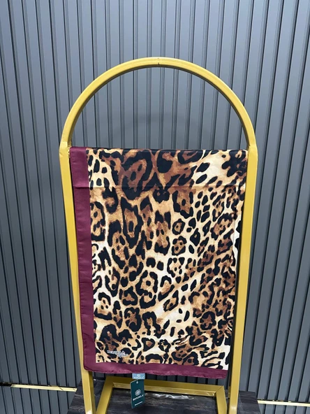 Bonjela Soft Pamuklu Şal Leopar Desen LBS1005 ürün görseli