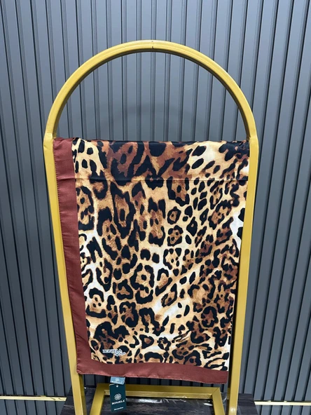 Bonjela Soft Pamuklu Şal Leopar Desen LBS1013 ürün görseli