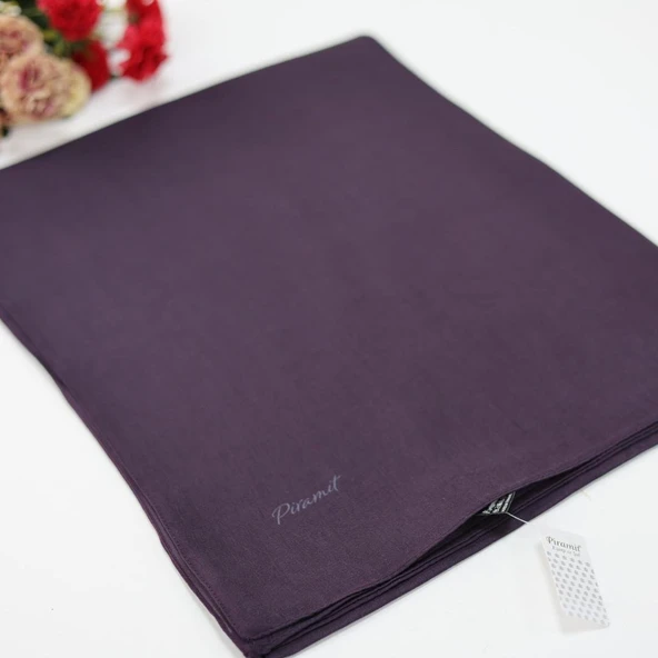 Piramit Kehribar Şal Patlıcan Moru JSM0124