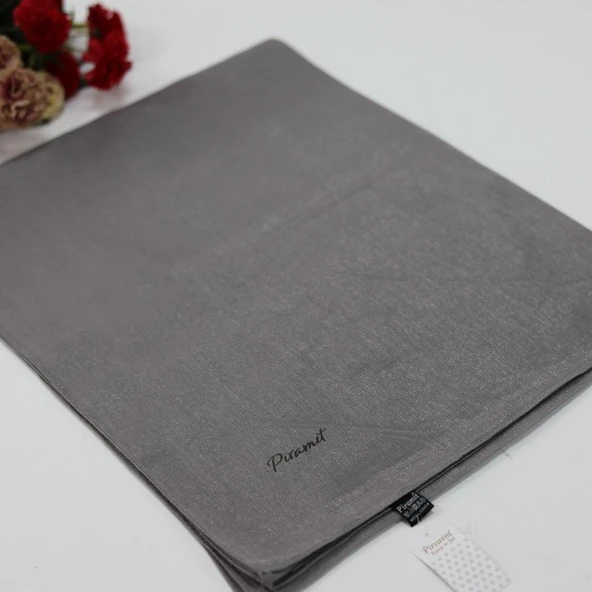Piramit Kehribar Şal Açık Gri JSM0113