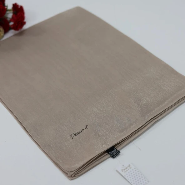 Piramit Kehribar Şal Latte JSM0114