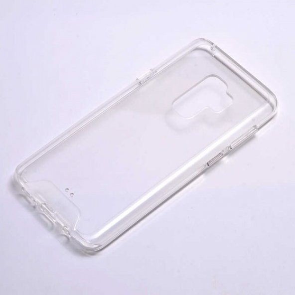 Samsung Galaxy S9 Plus Kılıf Darbeye Dayanıklı Şeffaf Silikon Kapak