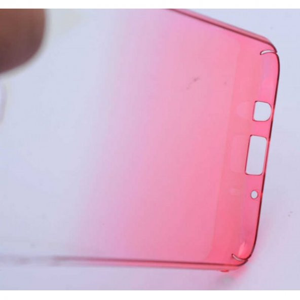 Samsung Galaxy J7 Kılıf Darbaye Dayanıklı Parlak Renk Geçişli Silikon Kapak - 3