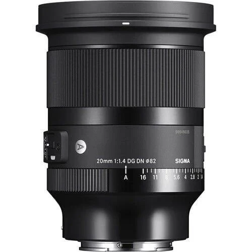 Sigma 20mm f/1.4 DG DN Art Lens (Sony E) (İthalatçı Firma Garantili)