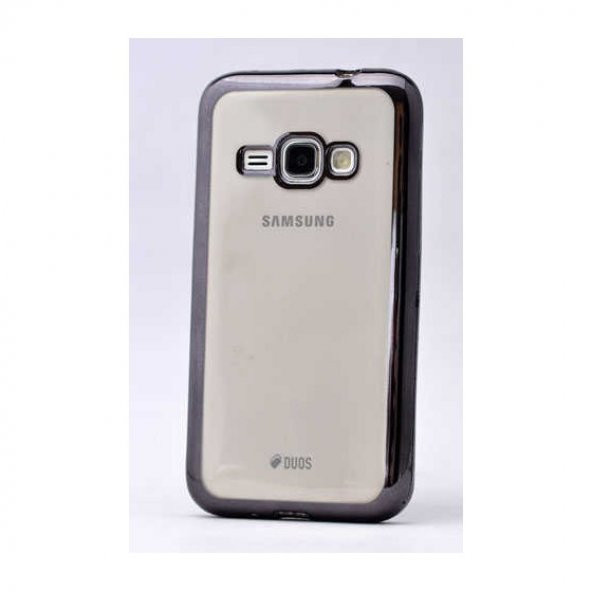 Samsung Galaxy J1 2016 Kılıf Lazer Kaplamalı Koruyucu Silikon Kapak - 4