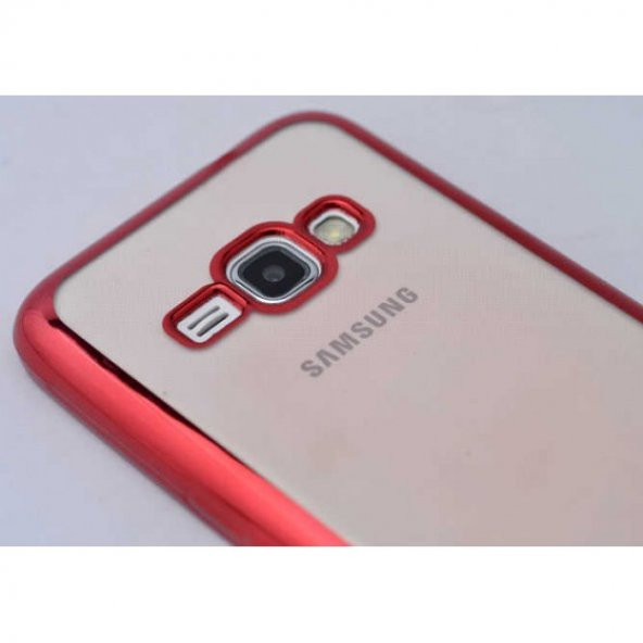 Samsung Galaxy J1 2016 Kılıf Lazer Kaplamalı Koruyucu Silikon Kapak - 6
