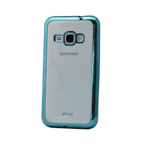 Samsung Galaxy J1 2016 Kılıf Lazer Kaplamalı Koruyucu Silikon Kapak - 9