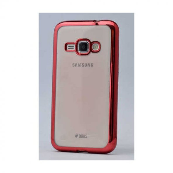 Samsung Galaxy J1 2016 Kılıf Lazer Kaplamalı Koruyucu Silikon Kapak - 12