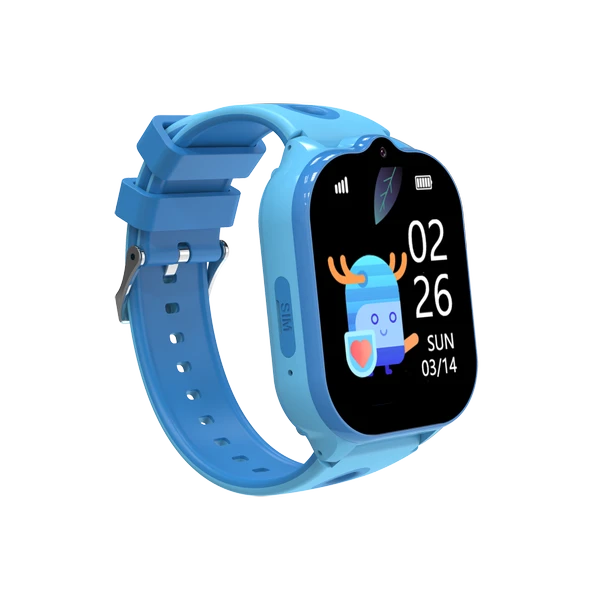 YOU SMART KİDS KN8101 MAVİ AKILLI SİM KARTLI GPS ÇOCUK SAATİ - 2