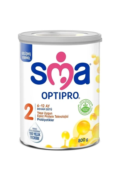 SMA  2 Optipro Probiyotik Devam Sütü 800 gr