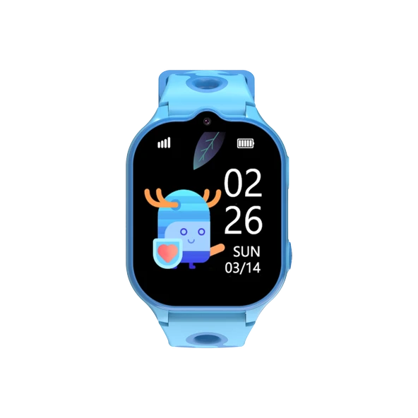 YOU SMART KİDS KN8101 MAVİ AKILLI SİM KARTLI GPS ÇOCUK SAATİ - 3