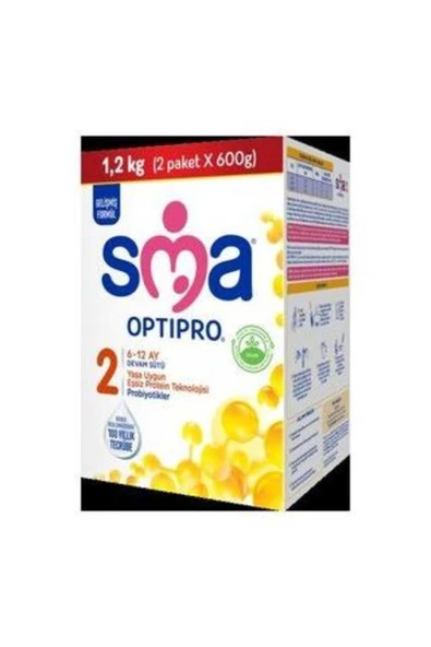 SMA  Optipro Probiyotik 2 6-12 Ay Bebek Sütü 1200 gr ürün görseli