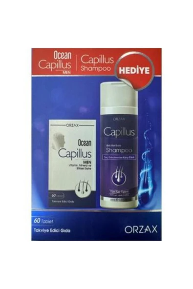 Ocean Capillus Men 60 Tablet Şampuan Hediyeli