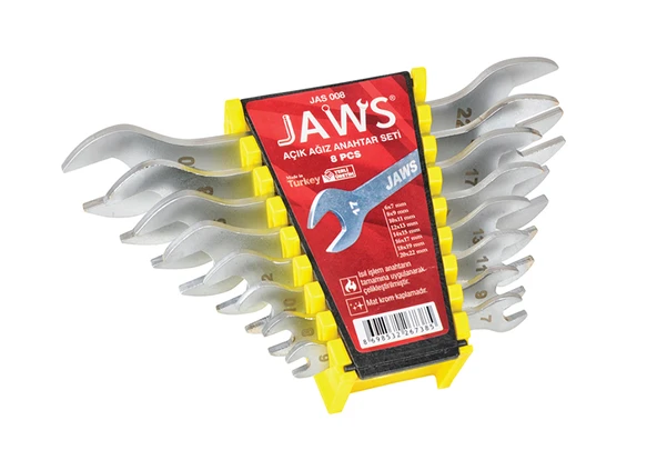 Eltos JAS008 JAWS Açık Ağız Anahtar Seti 8’li ürün görseli 1