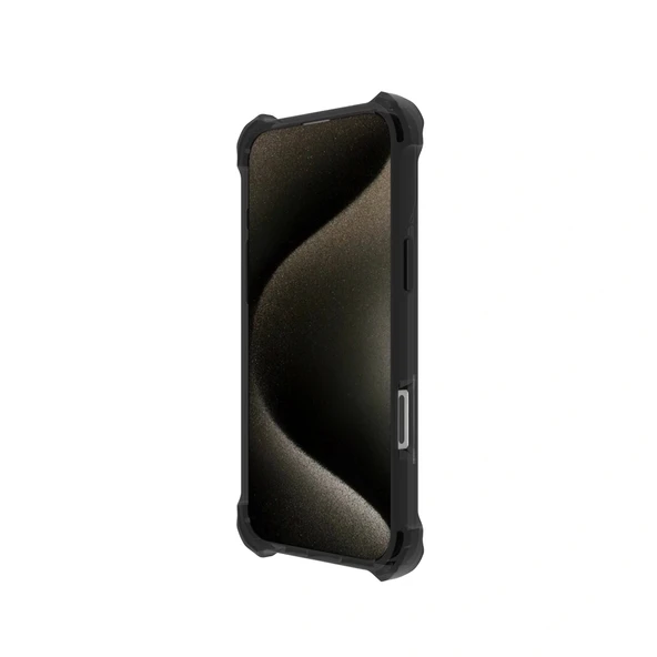 Apple iPhone 16 Pro Kılıf Magsafe Şarj Özellikli Raptic Dual Serisi Şeffaf Standlı Kapak - Resim 10