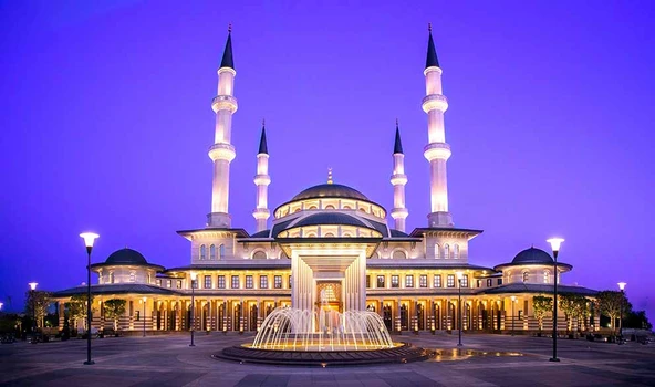 Ankara Beştepe Camii Duvar Kağıdı - Resim 4