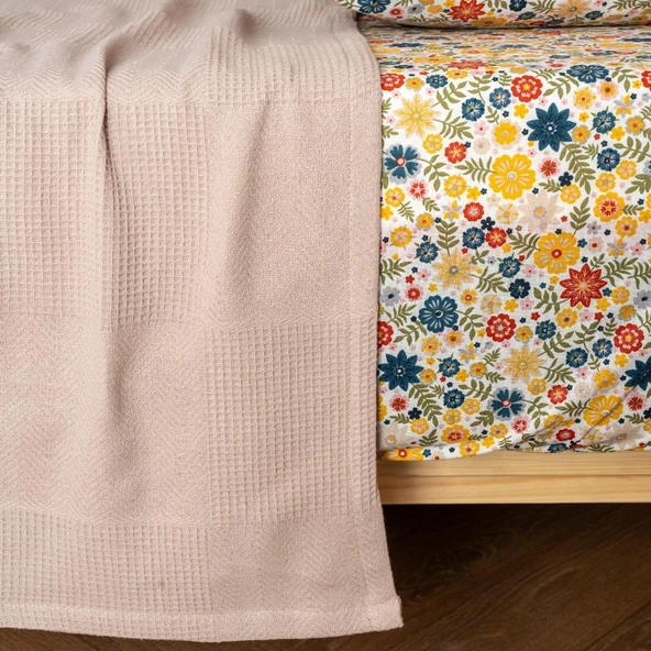 Soley | Serenity | %100 Pamuk 160 X 220 cm Tek Kişilik Pike - 3