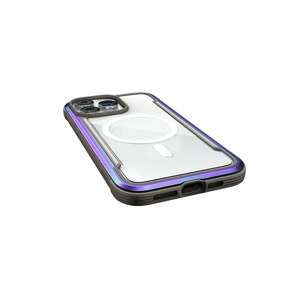 Apple iPhone 14 Pro Max Kılıf Magsafe Şarj Özellikli Airbagli Raptic Shield Serisi Şeffaf Arka Yüzey Kapak - Resim 9