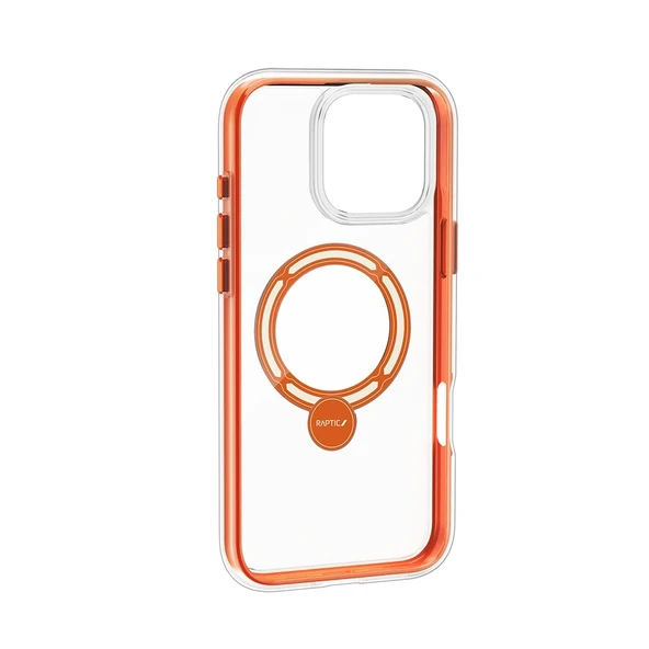 Apple iPhone 16 Pro Kılıf Magsafe Şarj Özellikli Raptic AirJoy Serisi 360 Derece Dönebilen Standlı Kapak - Resim 7