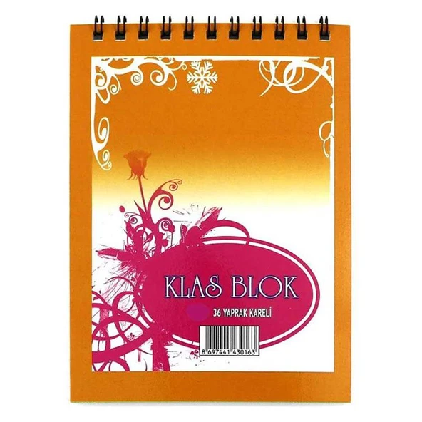 KLAS BLOKNOT KARELI 36 YAPRAK NO:2 ürün görseli 1